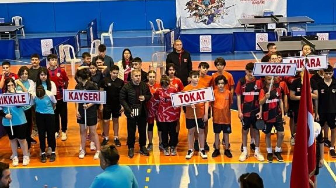 Yıldız Kızlar Masa Tenisi Takımımız Nevşehir'deki Turnuvada 4. Oldu